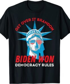 Meme Liberal Joe Biden Won Go Brandon Distressed Tee Shirt