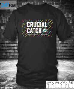 Miami Dolphins 2021 Crucial Catch Intercept Cancer Tee Shirt