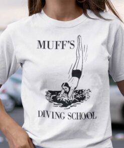 Muff’s Diving School Adult Muff Diver Tee Shirt