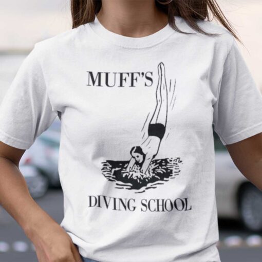 Muff’s Diving School Adult Muff Diver Tee Shirt