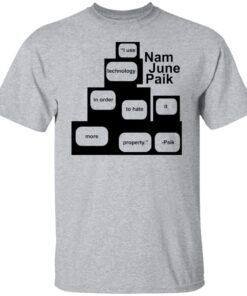 Nam June Paik Gift shirt