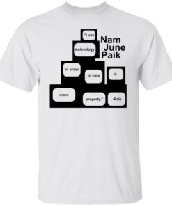 Nam June Paik Gift shirt