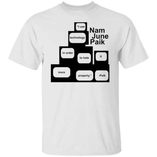 Nam June Paik Gift shirt