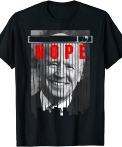 Nope Anti Joe Biden Is Not My President Shredded Protest Tee Shirt