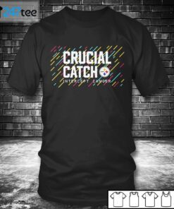 Pittsburgh Steelers 2021 Crucial Catch Intercept Cancer Tee Shirt