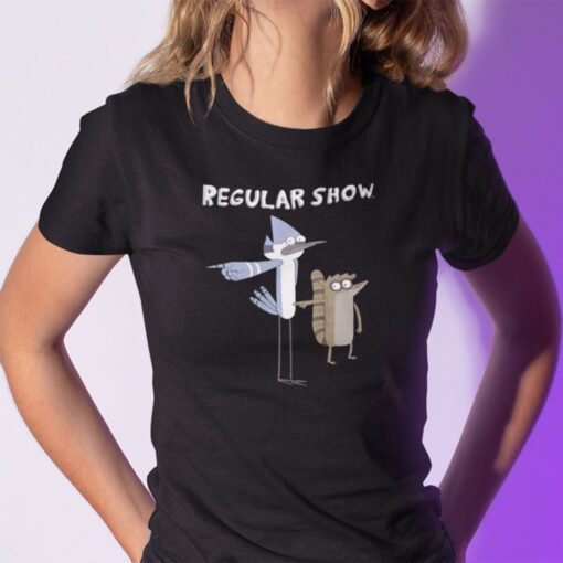 Regular Show Mordecai Rigby Tee Shirt