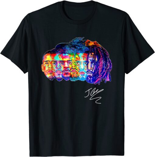 Retro Evolution of J Cole Dreamville Tee Shirt