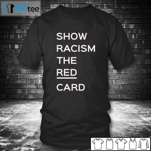 Ross County Fan Show Racism The Red Card Tee Shirt