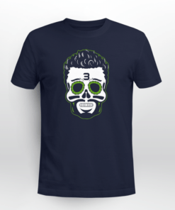 Russell Wilson Sugar Skull Shirt