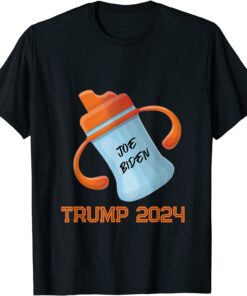 Sippy Cup Joe Biden Trump 2024 Tee ShirtSippy Cup Joe Biden Trump 2024 Tee Shirt