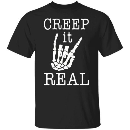 Skeleton Hand Creep It Tee shirt