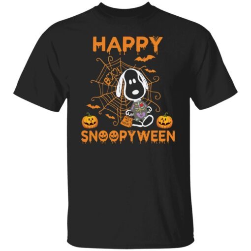 Snoopy happy snoopyween Tee shirt