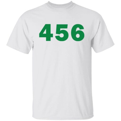 Squid Game 456 Halloween Costume 2021 shirt