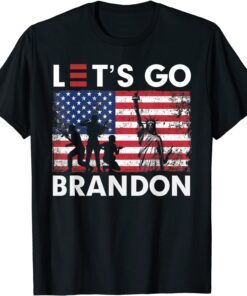 Statue of Liberty Let's Go Brandon Tee Shirt