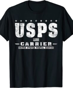 USPS Carrier Distressed Vintage Tee Shirt