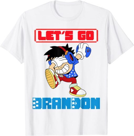 Video Games Let's Go Brandon Tee shirt