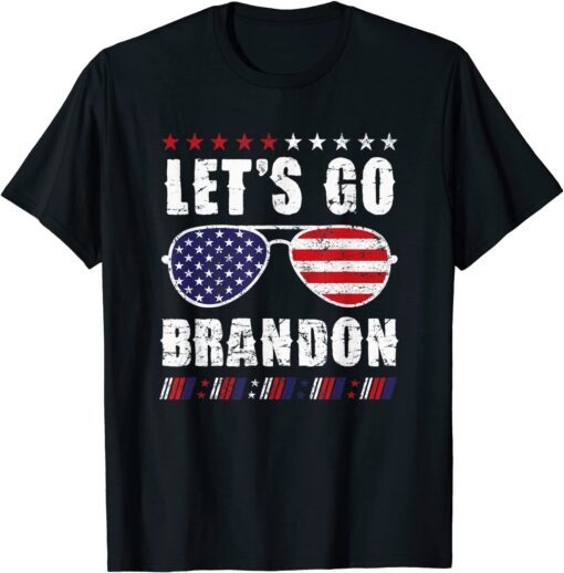 Vintage Anti Biden Let's Go Brandon Chant Impeach 46 Tee Shirt