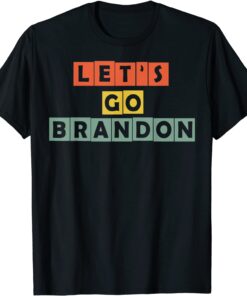 Vintage Let's Go Brandon Anti Biden Impeach 46 T-Shirt