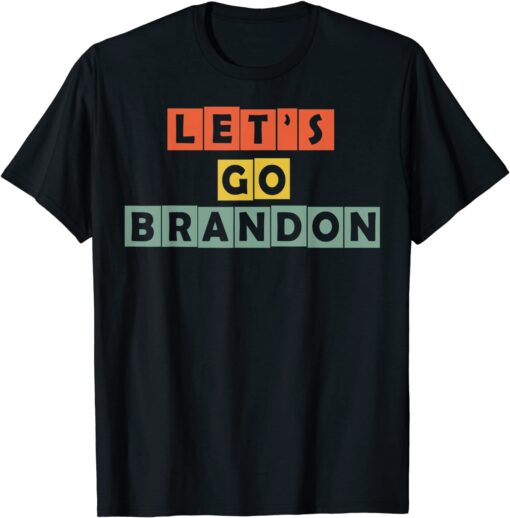 Vintage Let's Go Brandon Anti Biden Impeach 46 T-Shirt