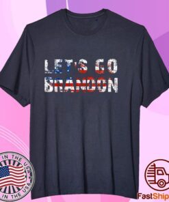 Vintage Let's Go Brandon Chant, Impeach Joe Biden Us Flag Classic Shirt