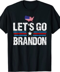 Vintage Lets Go Brandon FJB Impeach 46 Tee Shirt