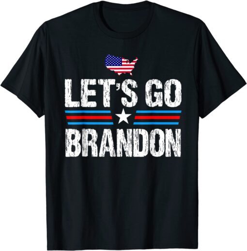 Vintage Lets Go Brandon FJB Impeach 46 Tee Shirt