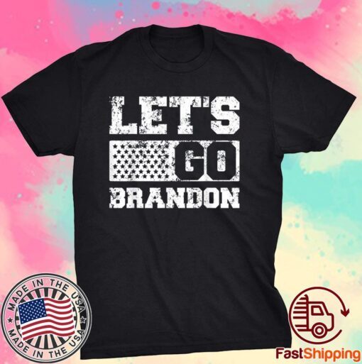 Vintage Let's Go Brandon, Joe Biden Chant Anti Biden Tee Shirt