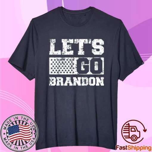 Vintage Let's Go Brandon, Joe Biden Chant Anti Biden Tee Shirt