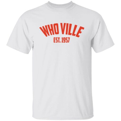 Whoville est 1957 Tee shirt