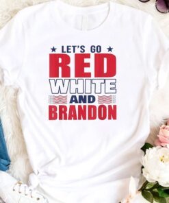 titleLet's Go Red White & Brandon Tee Shirt