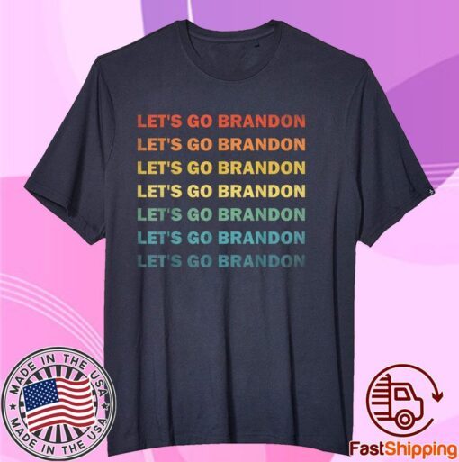 vintage Let's Go Brandon Anti Biden Tee Shirt