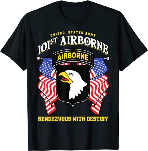 101st Airborne Division Veteran Tee Shirt