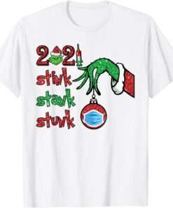 2021 Stink Stank Stunk Christmas Pajama Elf Matching Group Tee Shirt