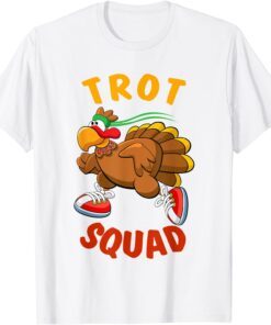 5k Thanksgiving Running Marathon Turkey Trot Squad Costume Tee Shirt