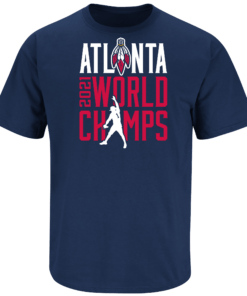 ATL World Champs Atlanta Baseball Tee Shirt