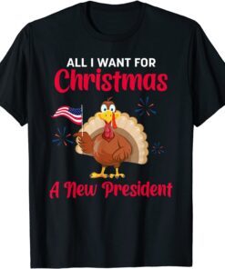 All I Want For Christmas A New President T-Shirt