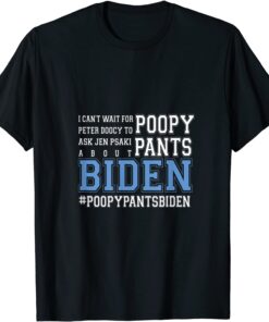 BFD Poopy Pants Biden HNY 2022 President Politics Christmas Tee Shirt