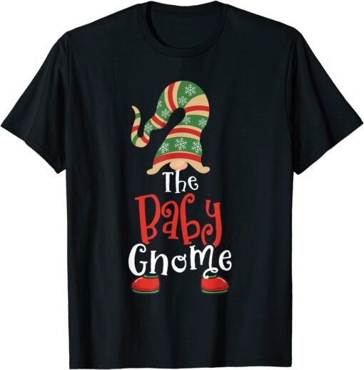 Baby Gnome Matching Family Group Christmas Pajama T-Shirt