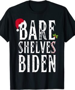 Bare Shelves Christmas Foxtrot Juliette Bravo Tee Shirt