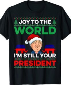 Best Trump Ugly Christmas Sweater Tee Shirt