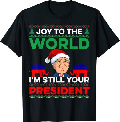 Best Trump Ugly Christmas Sweater Tee Shirt