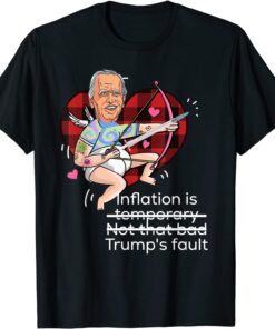 Biden Lied Trump Fault Anti Liberal Anti-Biden Anti Biden T-Shirt