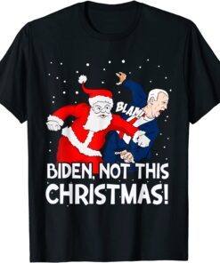 BidenSanta Anti President Joe Biden Joke Humor Christmas Classic T-Shirt