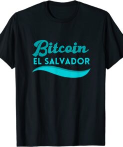 Bitcoin El Salvador Cryptocurrency Tee ShirtBitcoin El Salvador Cryptocurrency Tee Shirt