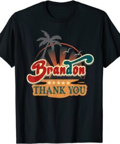 Brandon Thank You Retro Vintage American Tee Shirt