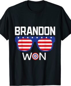 Brandon Won Anti Trump Pro Biden President Tee Shirt