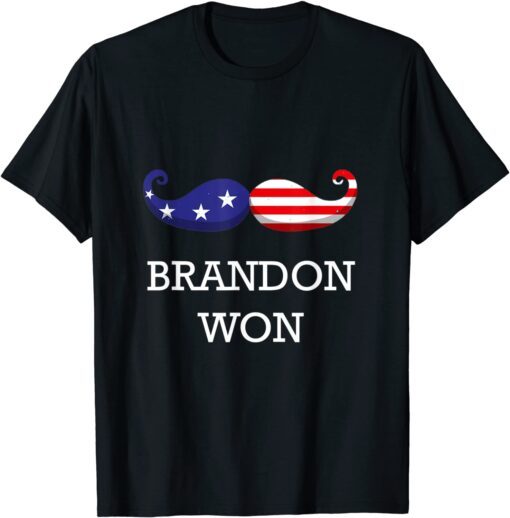 Brandon Won Pro Biden Political Tee Shirt