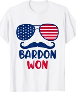 Brandon Won Sunglasses US Flag Tee Shirt