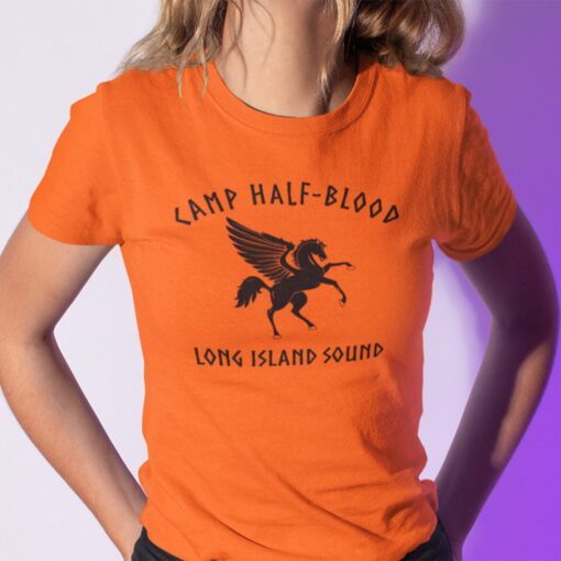 Camp Half Blood Percy Jackson Halfblood Greek Tee Shirt