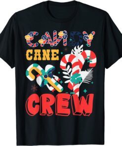 Candy Cane Cutie Crew Christmas Tee Shirt